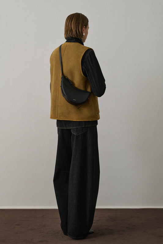 Sac Wino Mini - Noir - Cuir - Femme