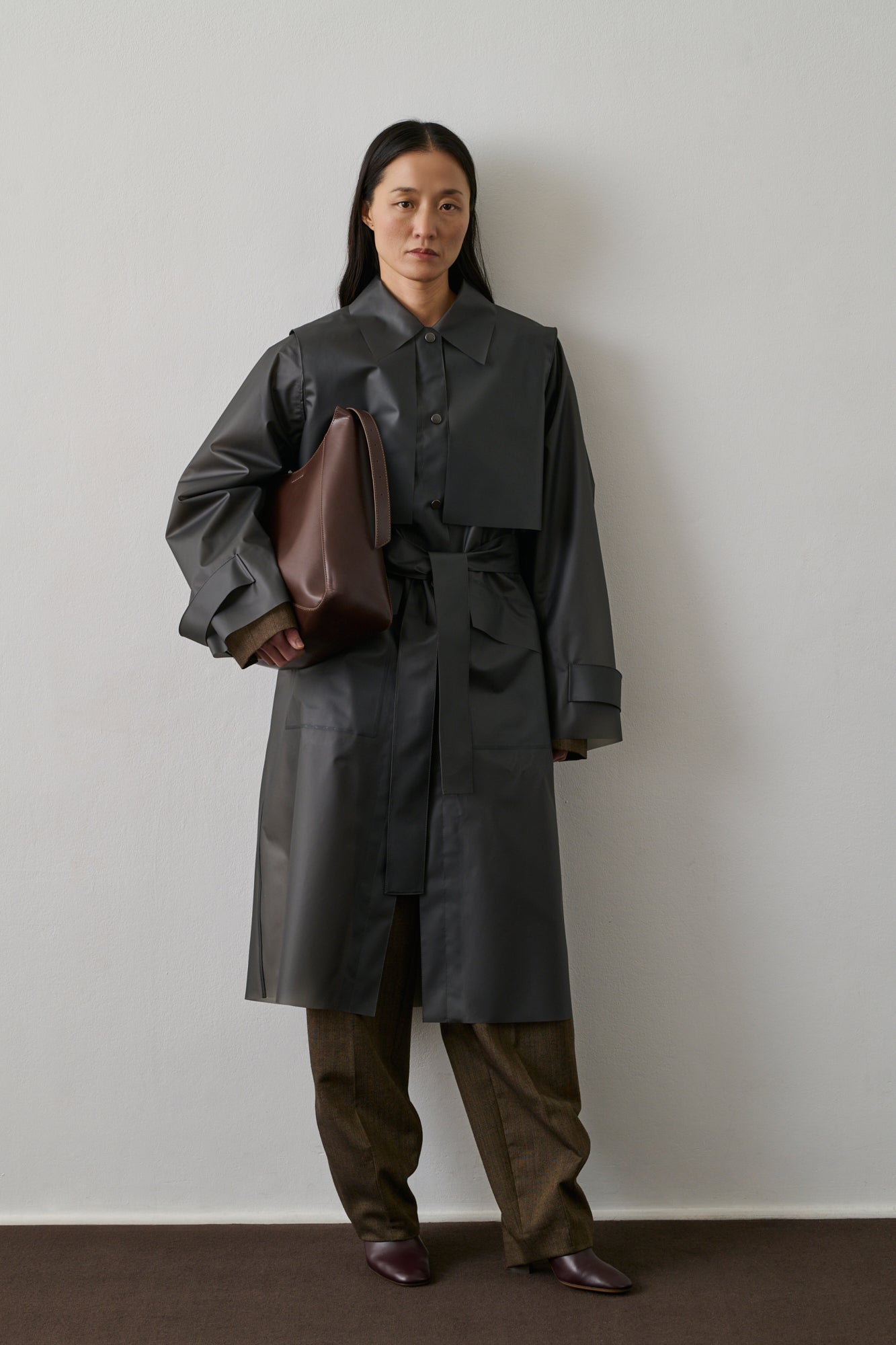 Sac Uma - Chocolat - Cuir - Femme