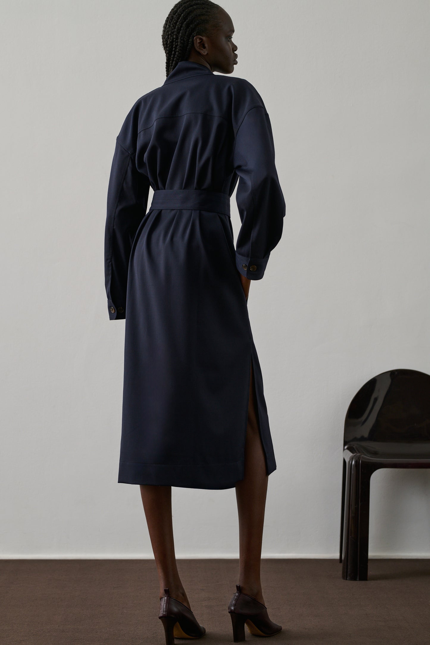 Robe Fantasia - Navy - Femme