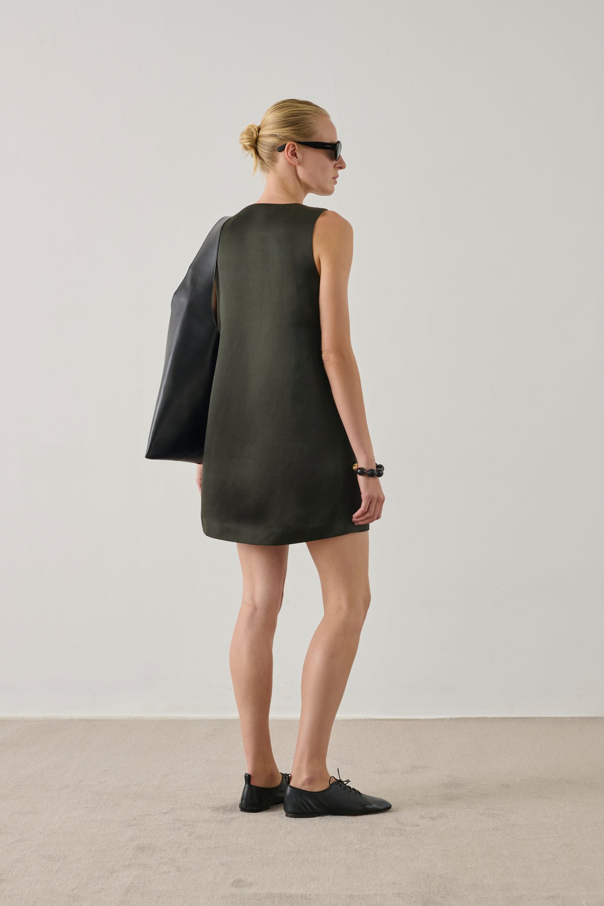 Robe Italie - Vert Foncé - Femme vue 2